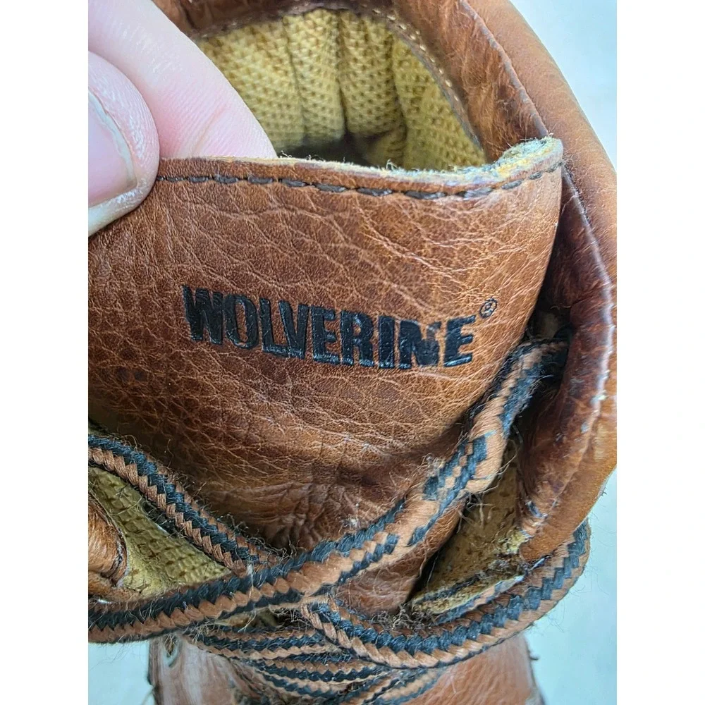 Wolverine mens leather